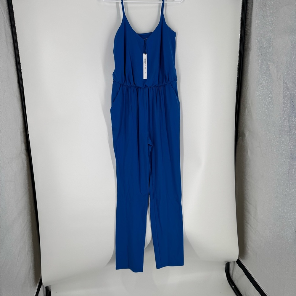 Elegant Blue Jumpsuit